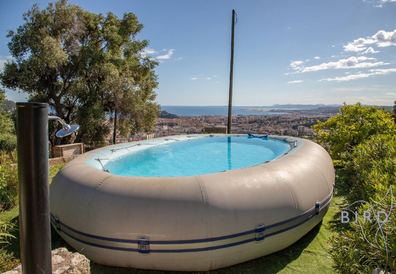 Villa in Nice - Villa Bonnard in Nice Sea and city View Pool 
