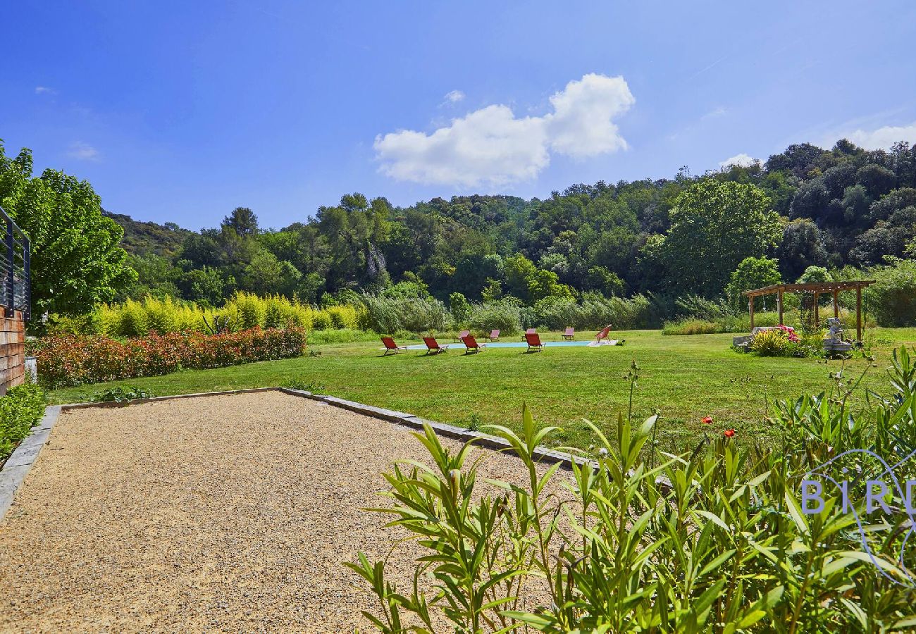 Villa in Pégomas - Beautiful contemporary 200m pool riverside 