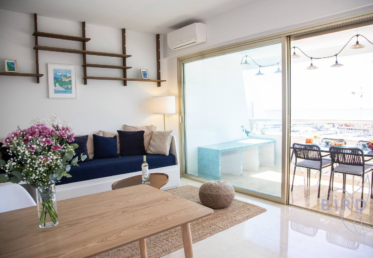 Apartment in Villeneuve-Loubet - Marina Baie des Anges Ducal Sea View A C 