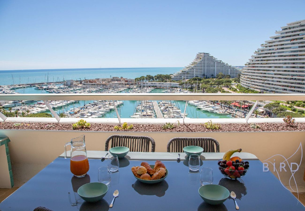Apartment in Villeneuve-Loubet - Marina Baie des Anges Ducal Sea View A C 