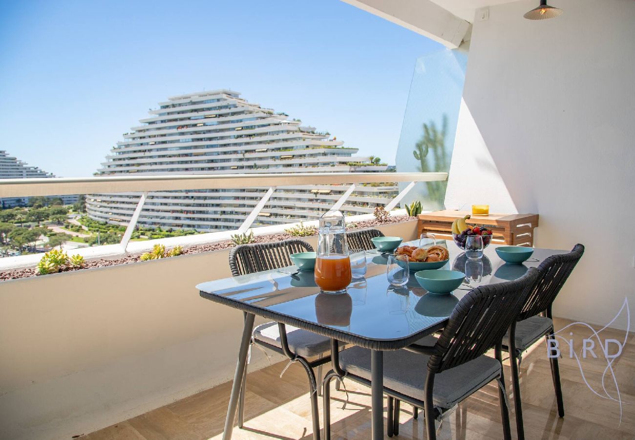 Apartment in Villeneuve-Loubet - Marina Baie des Anges Ducal Sea View A C 