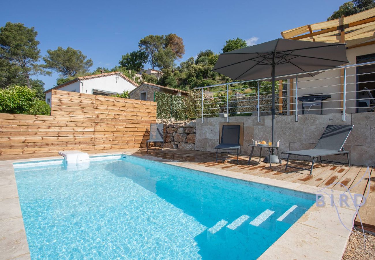 Villa in Bagnols-en-Forêt - Superb neo-Provençal villa with swimming pool AC