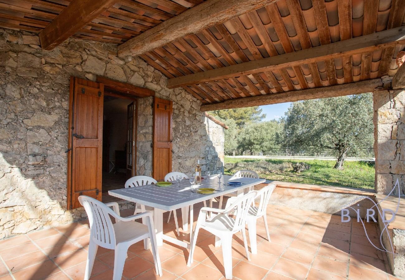 Villa in Tourrettes - Magnificent stone house in the heart of the Fayence