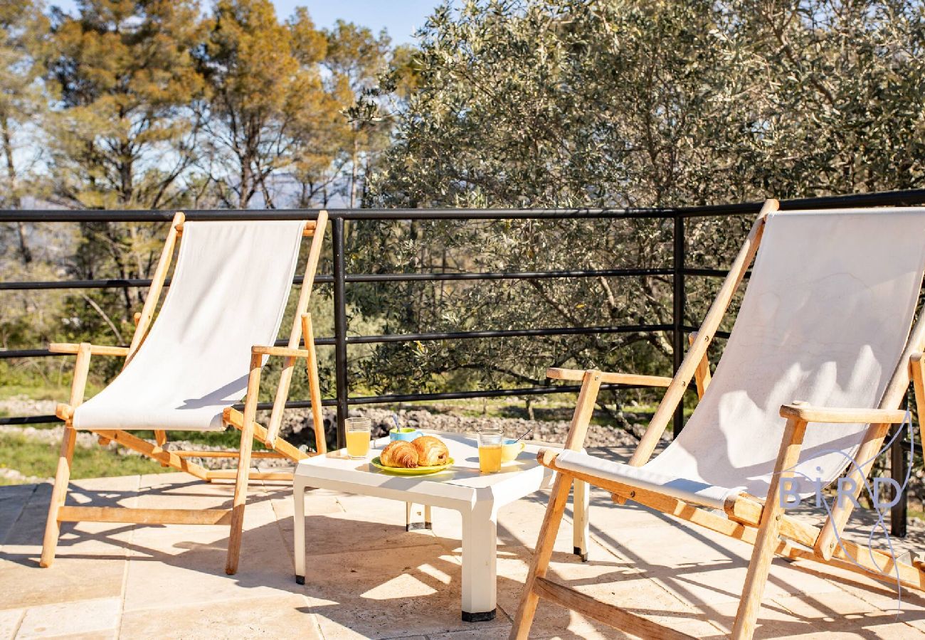 Villa in Tourrettes - Magnificent stone house in the heart of the Fayence