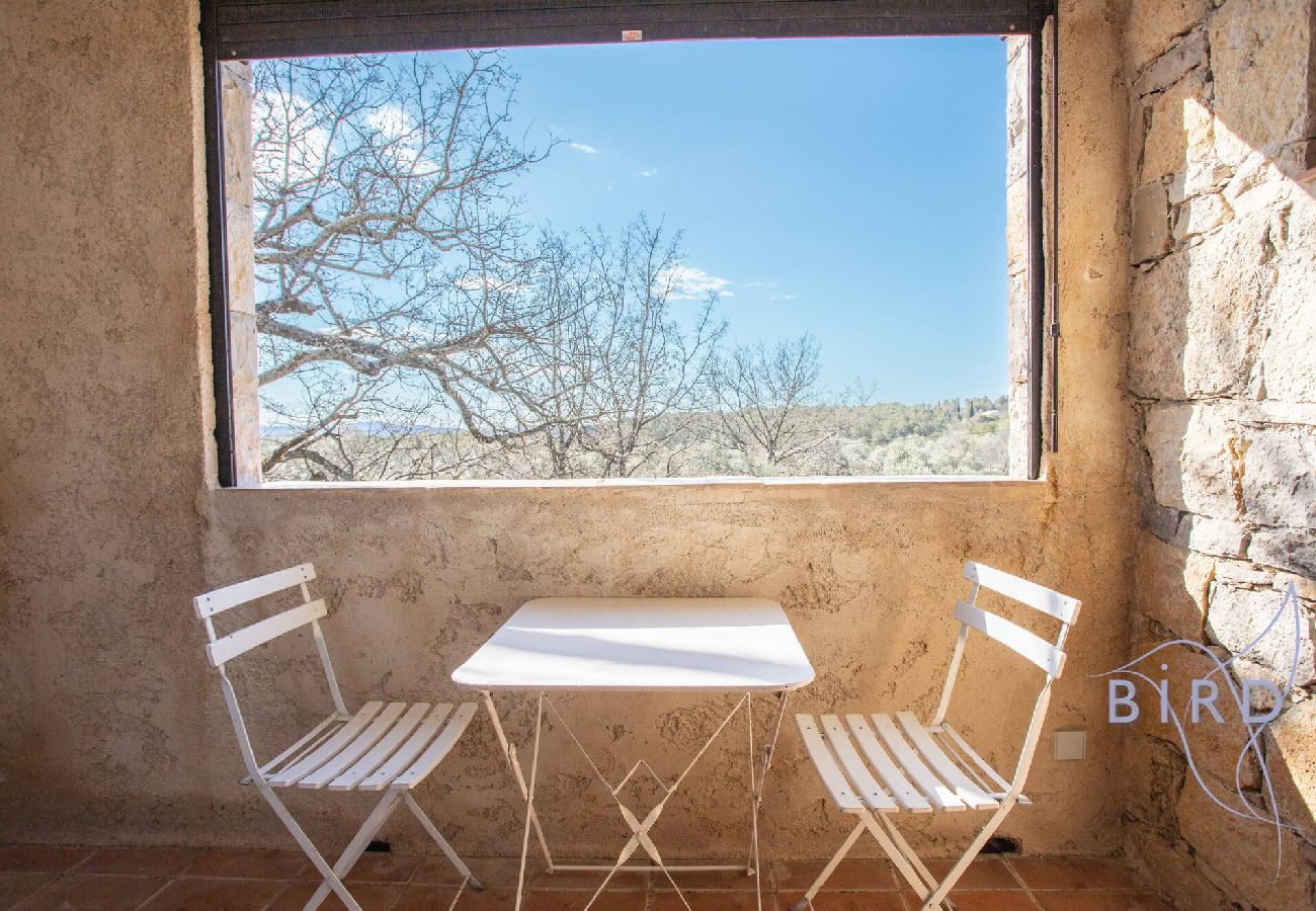 Villa in Tourrettes - Magnificent stone house in the heart of the Fayence