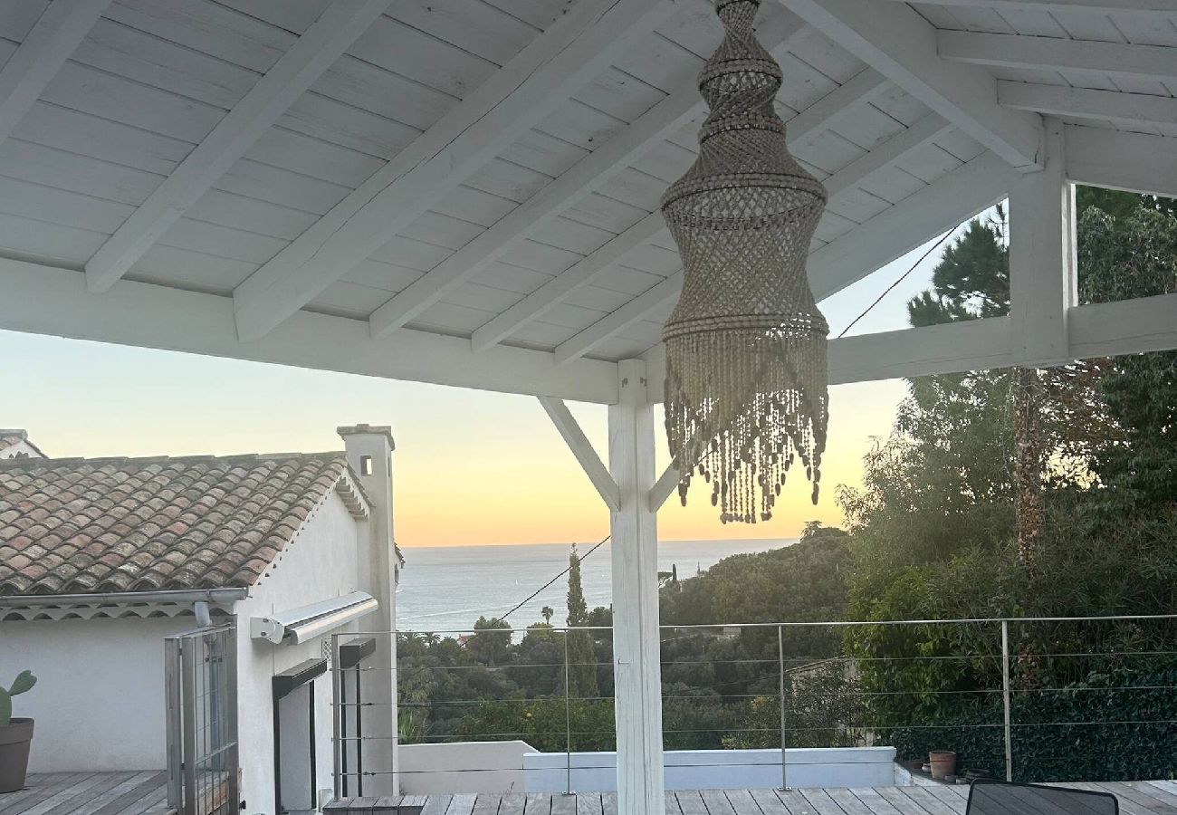 Villa in Vallauris - Luxury villa with hot pool and panoramic sea view 