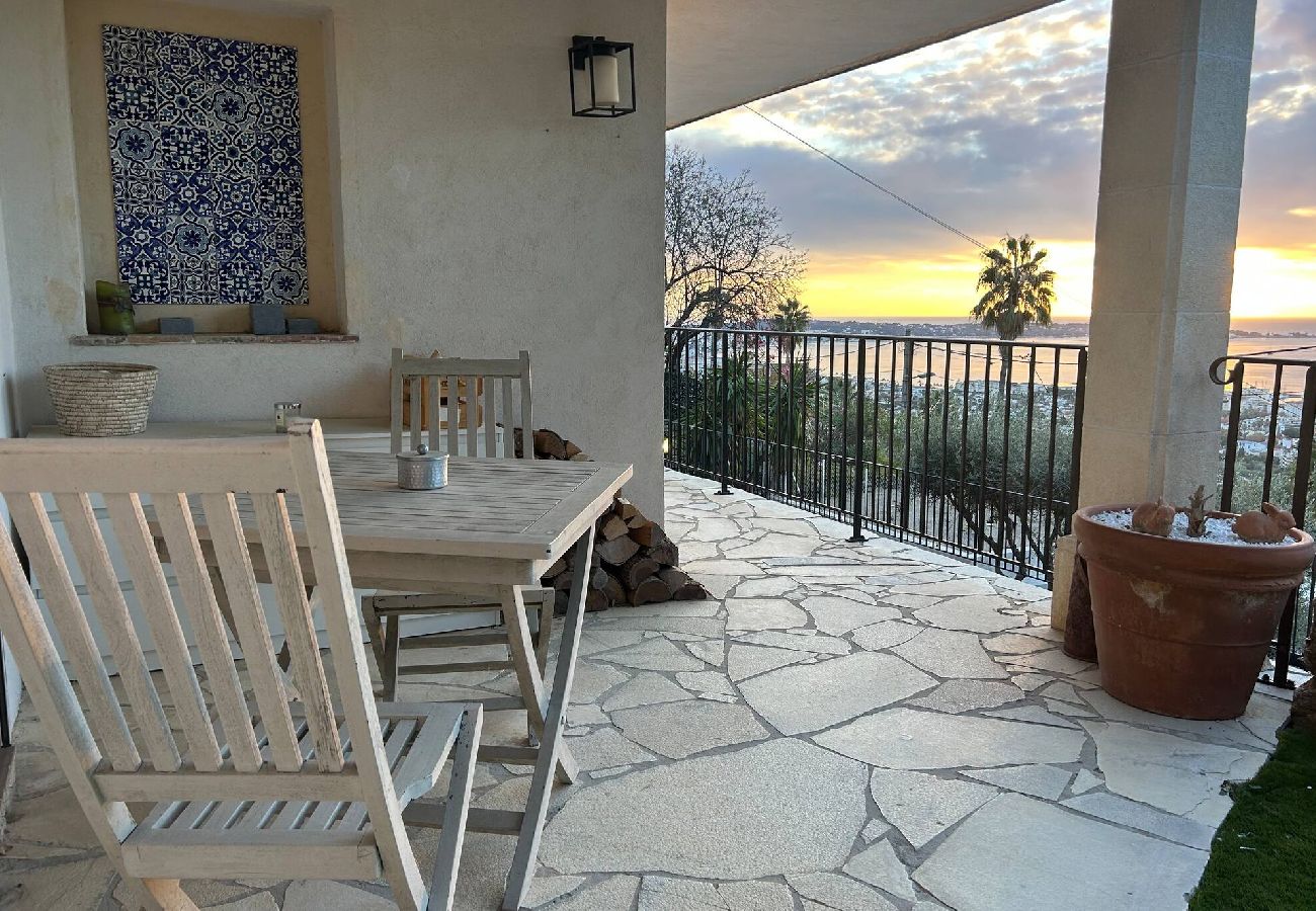 Villa in Vallauris - Luxury villa with hot pool and panoramic sea view 
