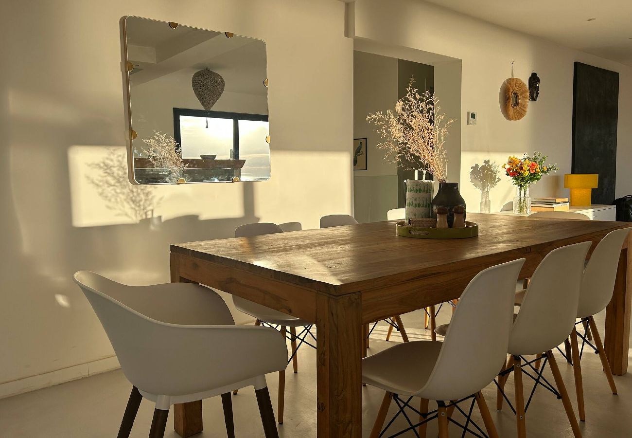 Villa in Vallauris - Luxury villa with hot pool and panoramic sea view 