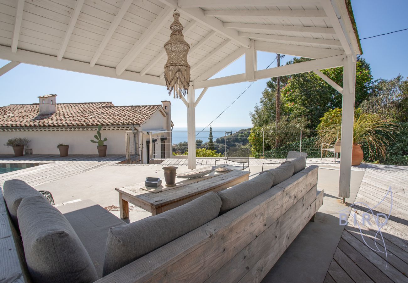 Villa in Vallauris - Luxury villa with hot pool and panoramic sea view 