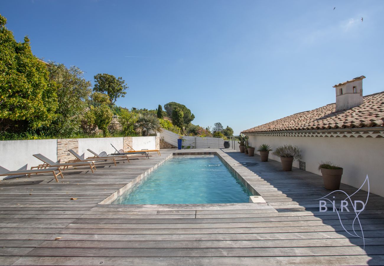 Villa in Vallauris - Luxury villa with hot pool and panoramic sea view 