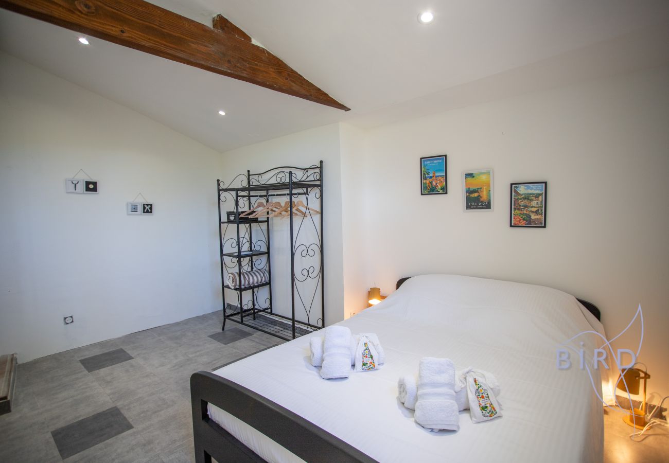 House in Saint-Paul-en-Forêt - Charming air-conditioned cottage with swimming pool