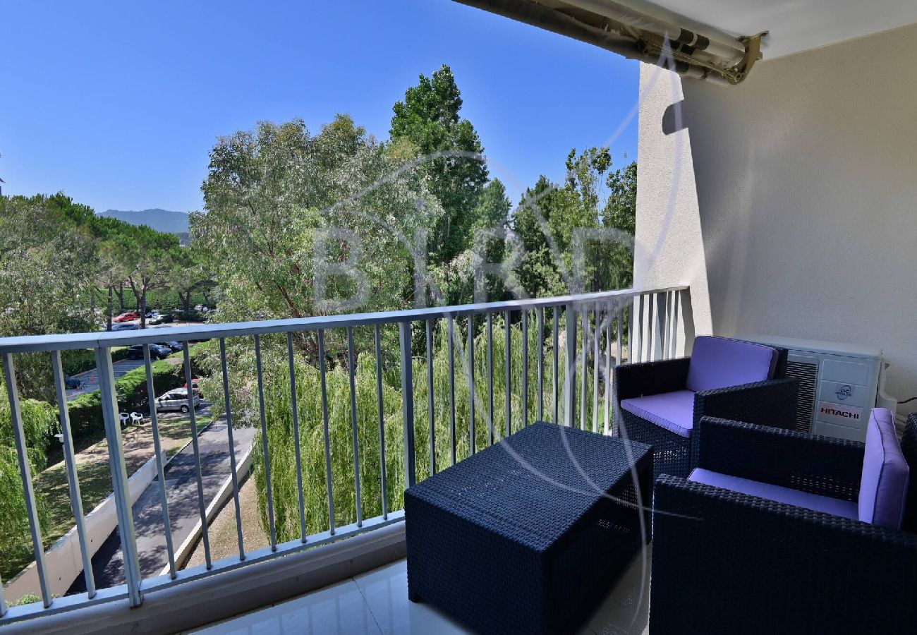 Appartement à Mandelieu-la-Napoule - Charmant 2 pièces à l'orée du Golf Old Course 