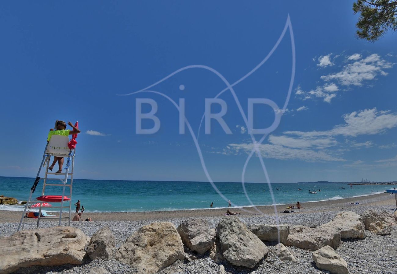 Appartement à Villeneuve-Loubet - Appartement les pieds dans l eau avec jardin privé 