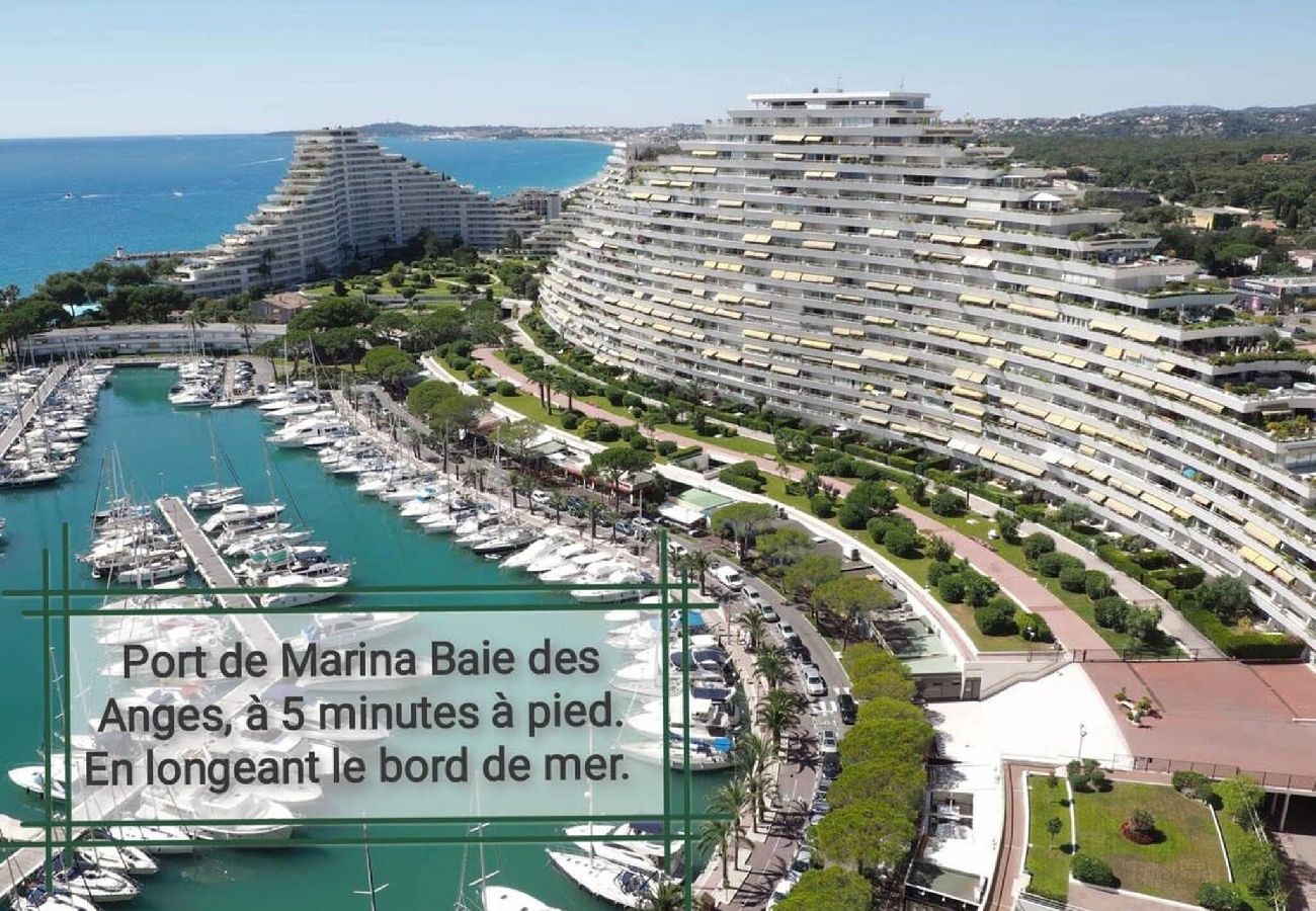 Appartement à Villeneuve-Loubet - Appartement les pieds dans l eau avec jardin privé 
