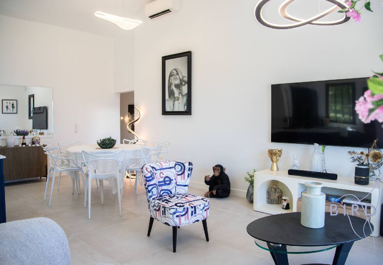 Villa à Théoule-sur-Mer - Somptueuse Villa vue mer et sa dépendance rénovées 