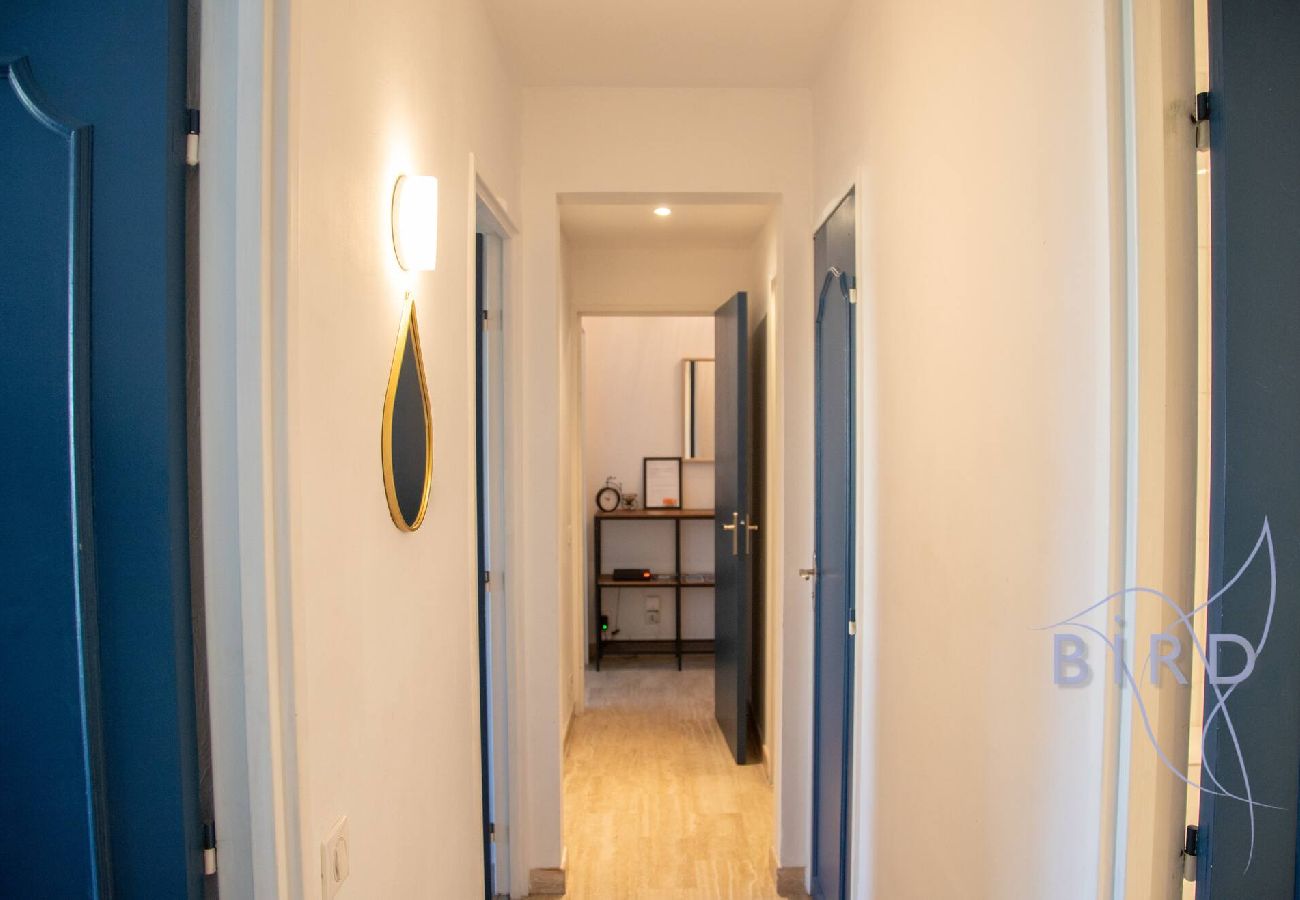Appartement à Cannes - Vue Mer et Esterel à coté de la plage 