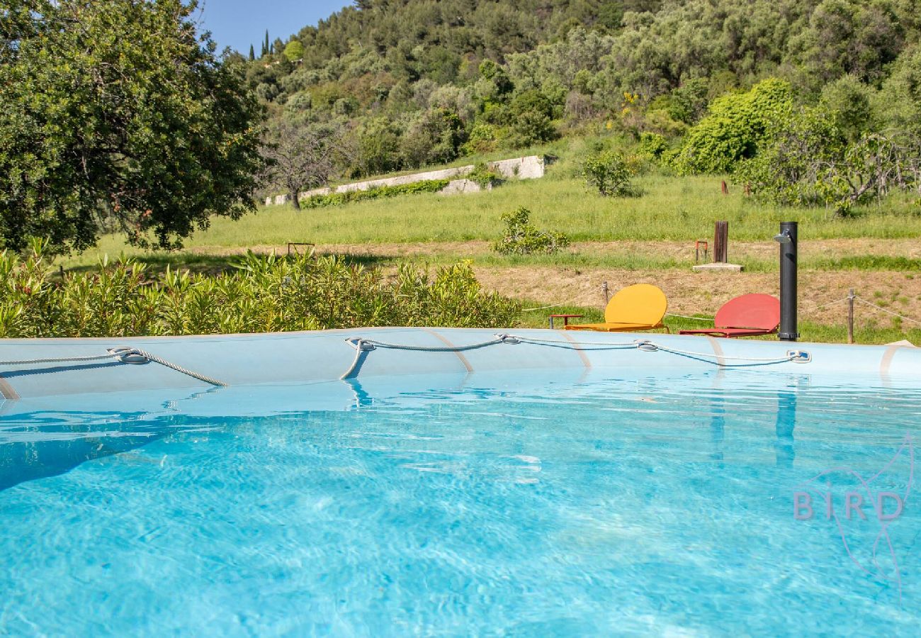 Villa à Nice - Villa Bonnard Hauteurs Niçoises vue Mer Piscine 