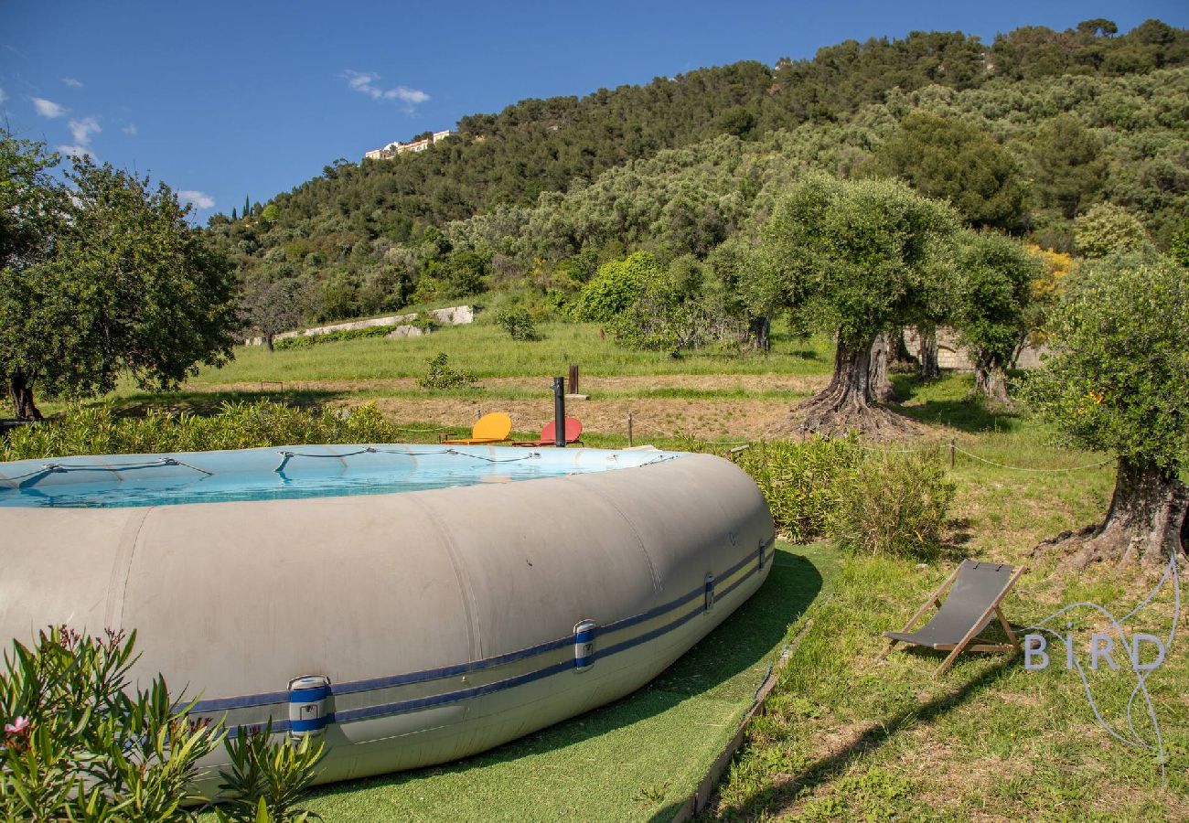 Villa à Nice - Villa Bonnard Hauteurs Niçoises vue Mer Piscine 