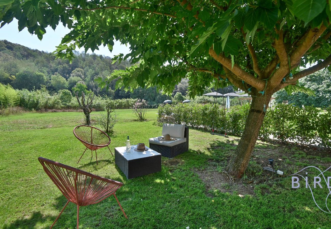 Villa à Pégomas - Belle contemporaine 200m piscine bord rivière 