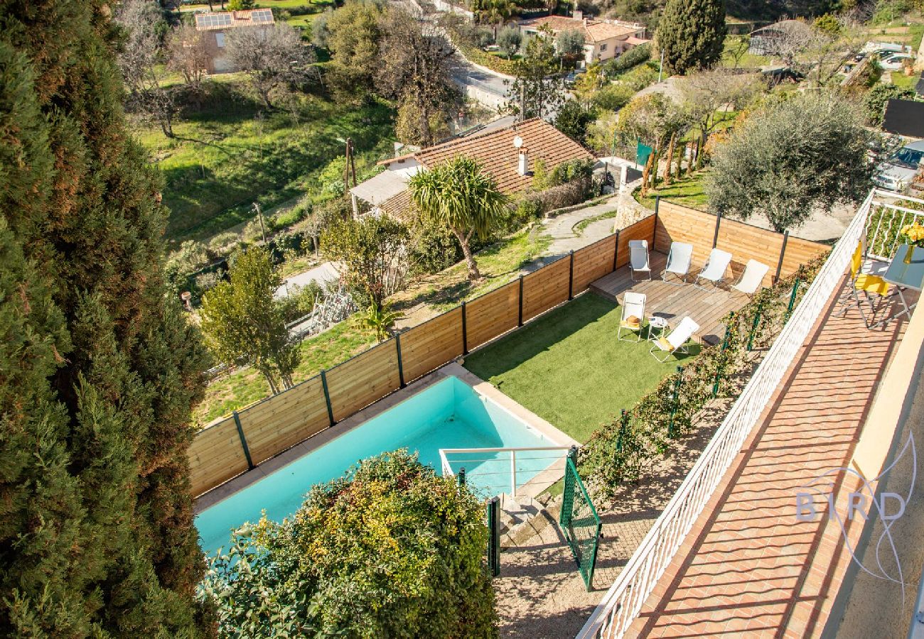 Villa à Le Cannet - Jolie villa avec Piscine et vue mer hauteurs de 