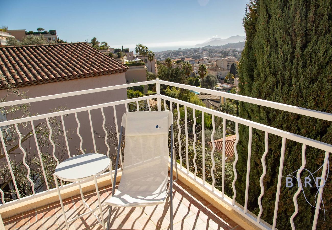 Villa à Le Cannet - Jolie villa avec Piscine et vue mer hauteurs de 