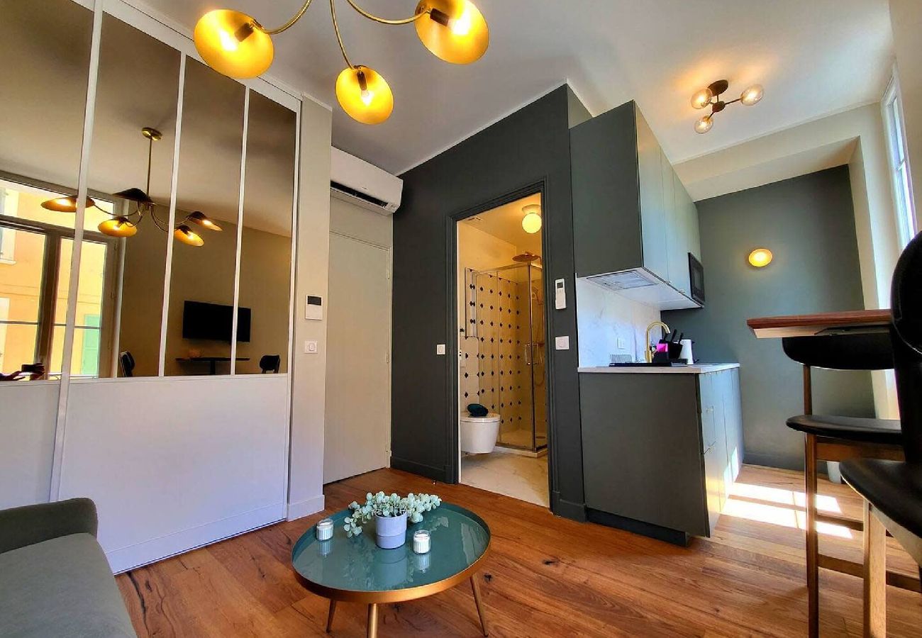Studio à Antibes - Joli Studio L'Olivette 