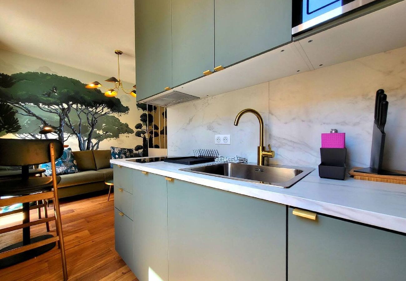 Studio à Antibes - Joli Studio L'Olivette 
