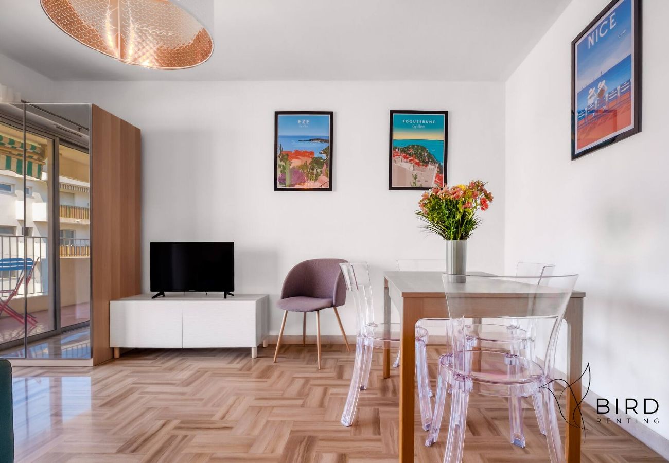 Appartement à Nice - Votre cocon en bord de mer à Nice Terrasse 