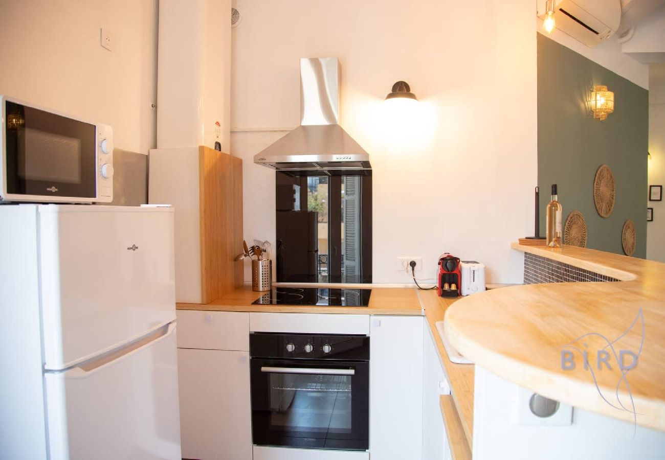 Appartement à Le Cannet - Cosy 2 P sur Sadi Carnot entièrement climatisé 