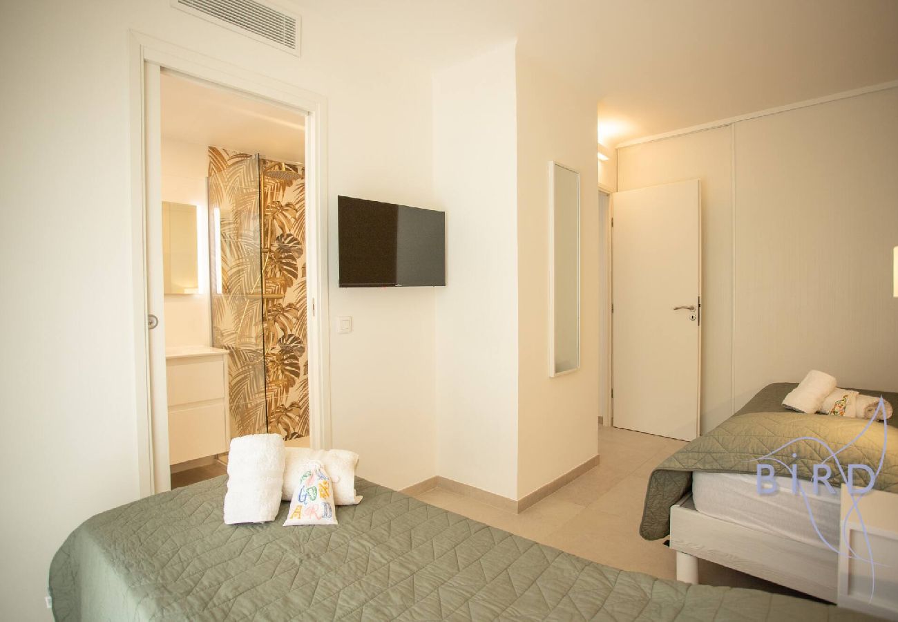 Appartement à Cannes - Cosy appartement rénové avec vue mer 
