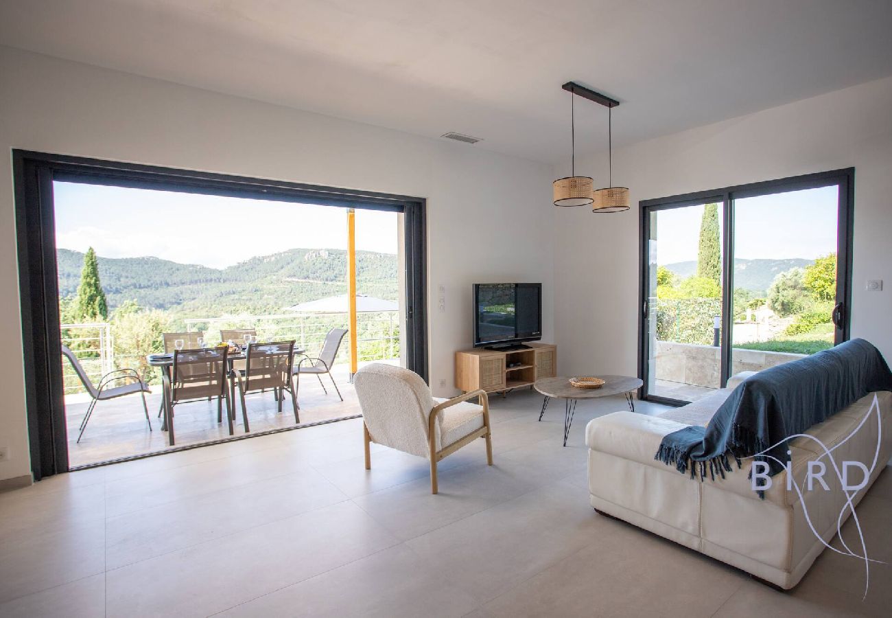 Villa à Bagnols-en-Forêt - Superbe villa néo-provençale piscine climatisée 
