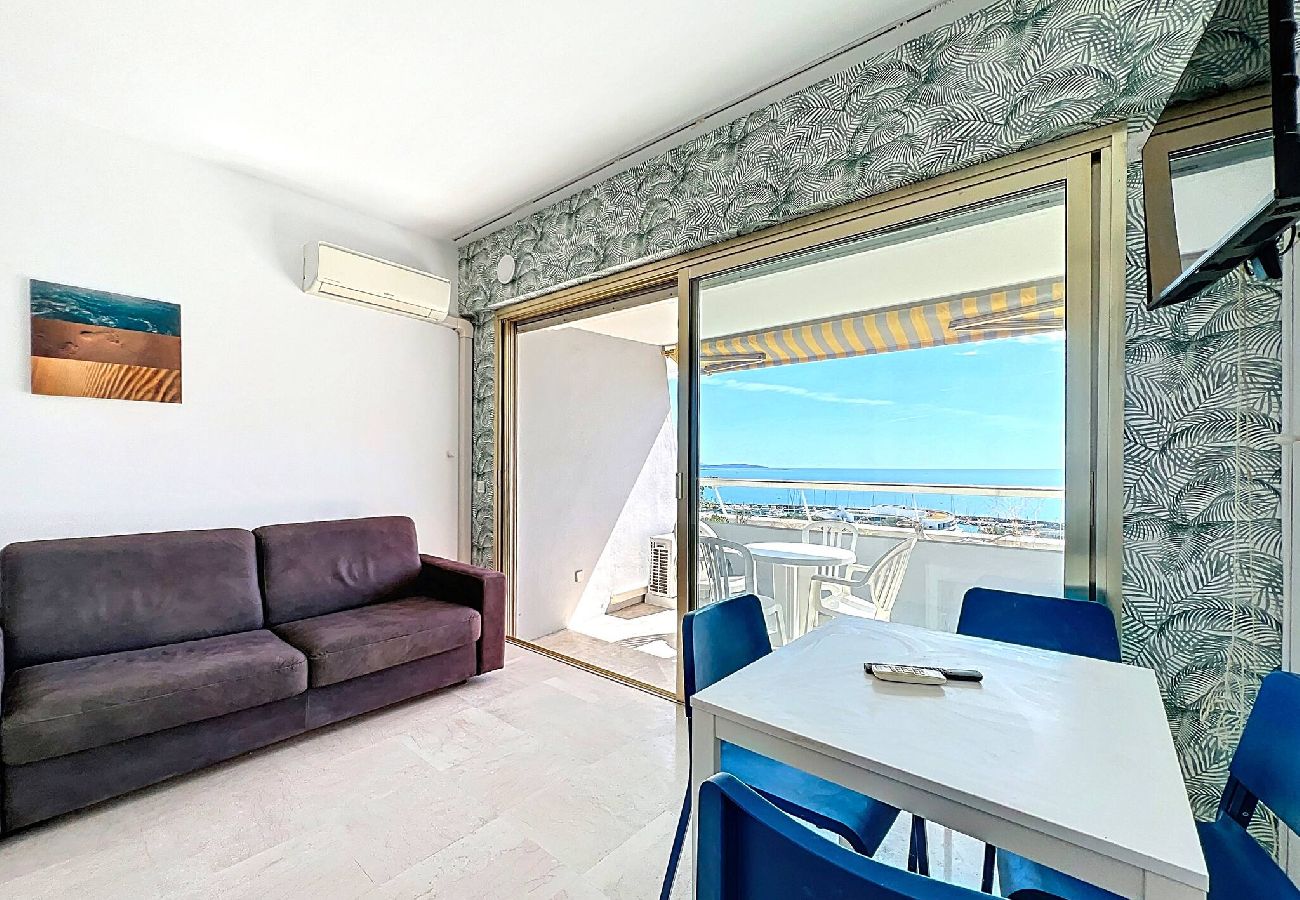 Appartement à Villeneuve-Loubet - Charmant 2p dans la célèbre Marina Baie Des Anges 