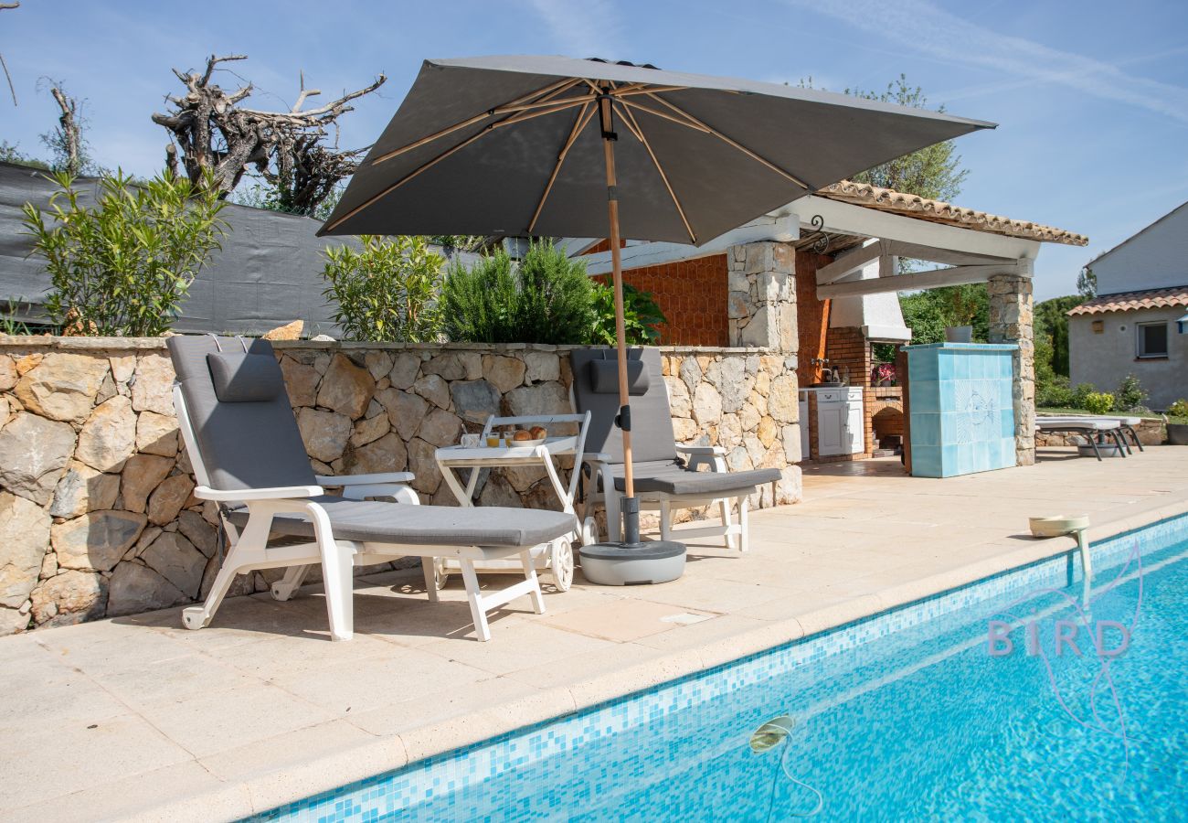 Maison à Mougins - Charmante maison familiale avec piscine 