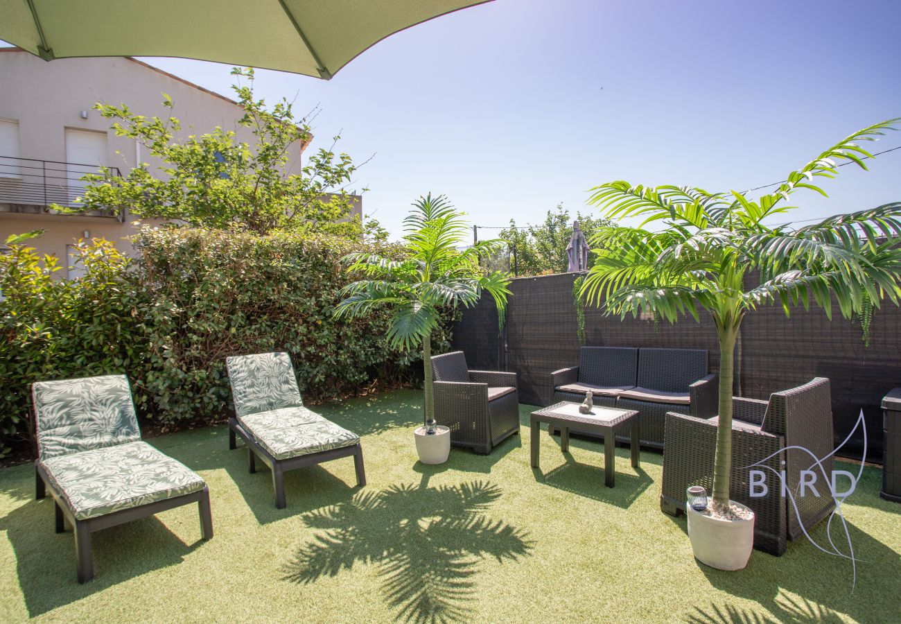 Maison mitoyenne à Callian - Charmante maison mitoyenne avec terrasse, jacuzzi privatif et jardin